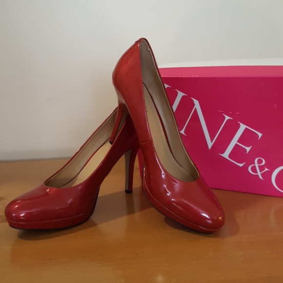 Nine & Co. Shoes - Nine and Co Red patent heels Size10m